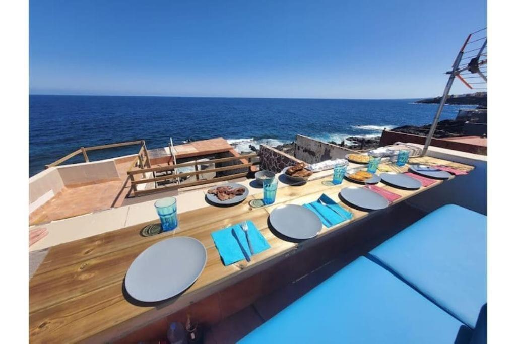 El Escobonal Casa Encima Del Mar, Parquing, 4 Patios, Idilicoヴィラ エクステリア 写真